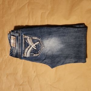 Grace in LA jeans womens size 30 washed denim